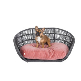 PRADO - Design-Hundebett OXFORD - ROSA
