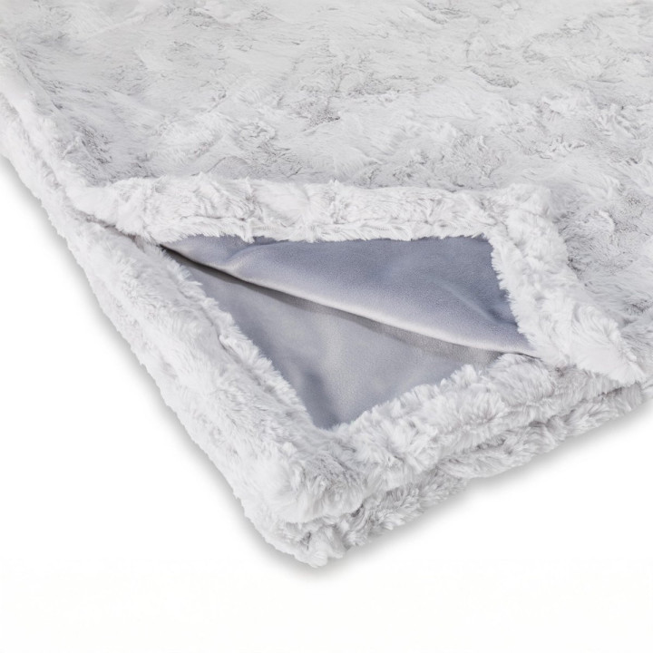 COZY Kuscheldecke für Hunde in Hellgrau