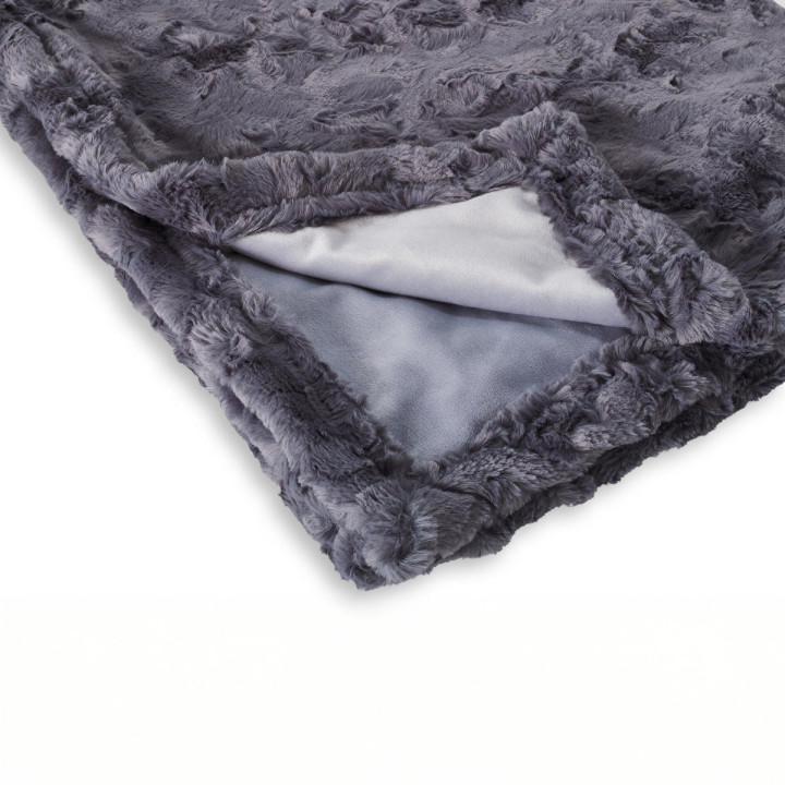 COZY Kuscheldecke für Hunde in Anthrazit